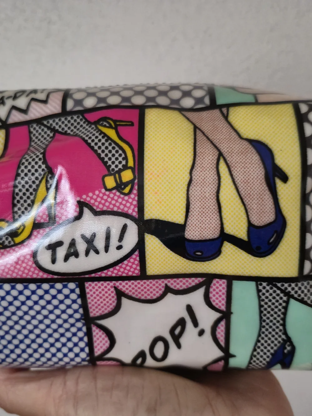 kate spade Multicolor Comic Print Cosmetic Pouch